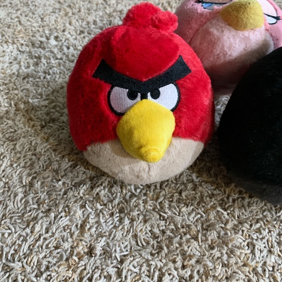 Bundle Angry Birds Plushes Used - Picture 2 of 5